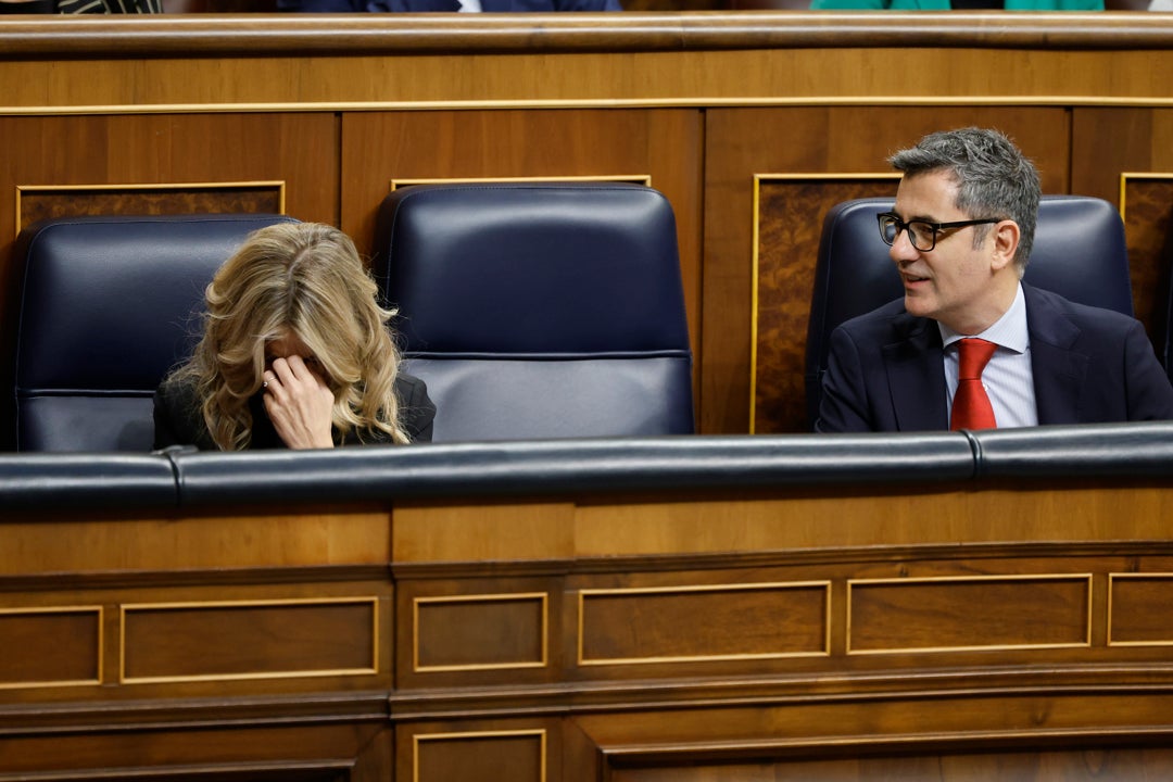 Yolanda Díaz vota salir de la OTAN mientras Sánchez defiende el aumento del gasto militar en Bruselas Yolanda Díaz vota salir de la OTAN mientras Sánchez defiende el aumento del gasto militar en Bruselas