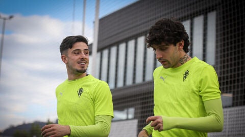 Nico Serrano y C&eacute;sar Gelabert