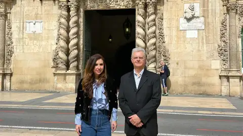 Los síndicos de la Santa Faz de este año son Ana Poquet y Julio Calero Los síndicos de la Santa Faz de este año son Ana Poquet y Julio Calero