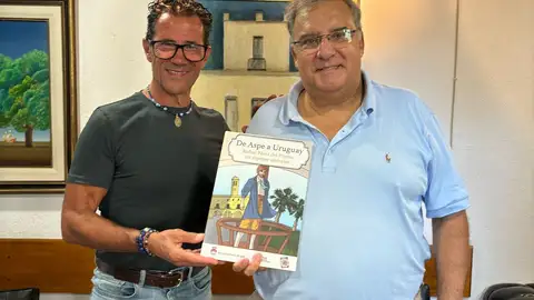 Aspe lleva hasta Uruguay el cómic en torno a la figura de Rafael Pérez del Puerto. Aspe lleva hasta Uruguay el cómic en torno a la figura de Rafael Pérez del Puerto.