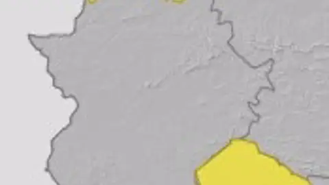 El norte de la provincia de Cáceres activará de nuevo este jueves la alerta amarilla por lluvias El norte de la provincia de Cáceres activará de nuevo este jueves la alerta amarilla por lluvias