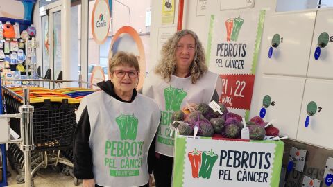 'Pebrots pel c&agrave;ncer', una campanya de la FECEC