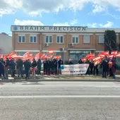 Concentración CCOO frente a Brahm (Manzanares) Concentración CCOO frente a Brahm (Manzanares)
