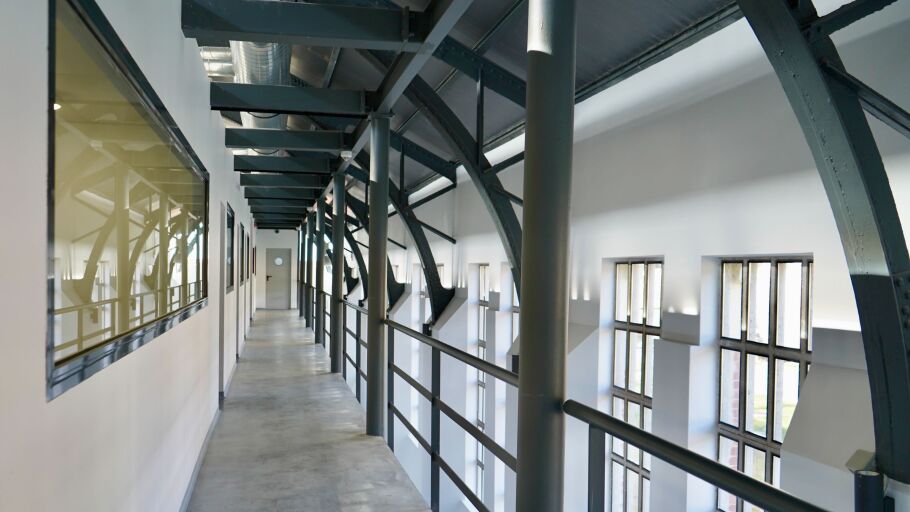 Interior de la cárcel de El Dueso en Santoña