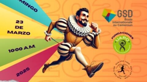 Cartel del III Cross Solidario Run For Them organizado por el colegio Gredos San Diego de Alcal&aacute; de Henares