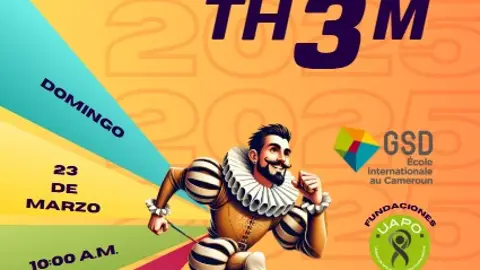 Los alumnos de Bachillerato del Colegio Gredos San Diego de Alcalá de Henares organizan este domingo el III Cross Solidario Run For Them Cartel del III Cross Solidario Run For Them organizado por el colegio Gredos San Diego de Alcalá de Henares