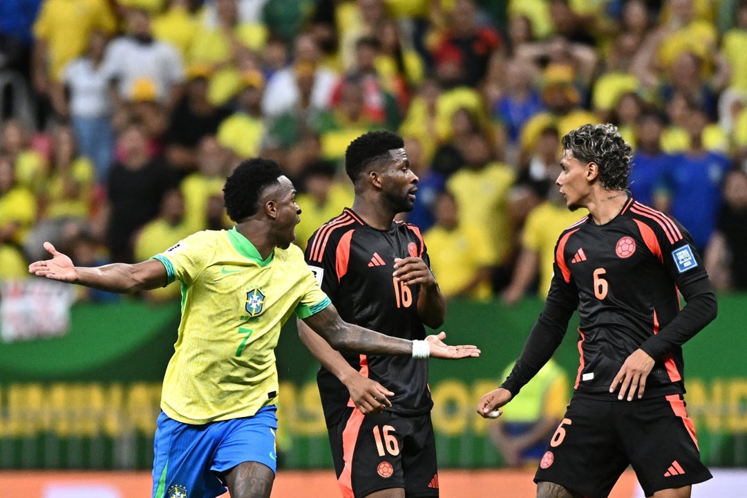 Un gol de Vinícius tumba a Colombia en el último suspiro Un gol de Vinícius tumba a Colombia en el último suspiro
