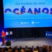 Instantes de la intervención de la alcaldesa Patricia Cavada en San Fernando