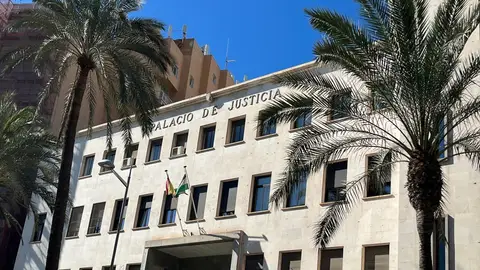 Imagen de la fachada del Palacio de Justicia de Almería Imagen de la fachada del Palacio de Justicia de Almería