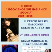Ana Zamora protagoniza esta tarde la charla del ciclo 'Segovianos que habla de Segovia' Ana Zamora protagoniza esta tarde la charla del ciclo 'Segovianos que habla de Segovia'