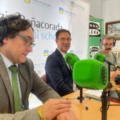 Javier Tesier, Carlos Burgueño y Javier Chamorro. 