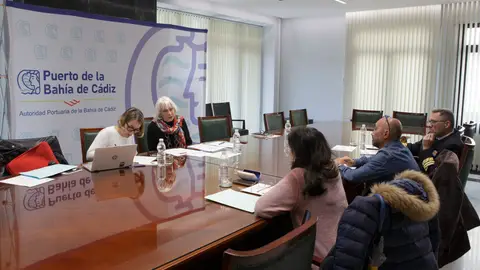 Reunión en la Autoridad Portuaria de la Bahía de Cádiz Reunión en la Autoridad Portuaria de la Bahía de Cádiz