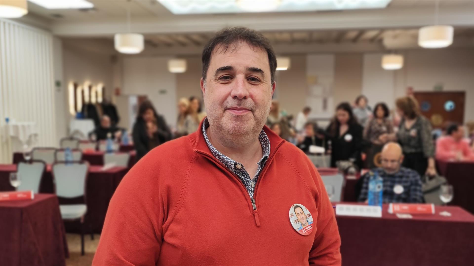 Tomás Rodríguez, nuevo secretario general de la Federación de Enseñanza de CCOO de Extremadura Tomás Rodríguez, nuevo secretario general de la Federación de Enseñanza de CCOO de Extremadura