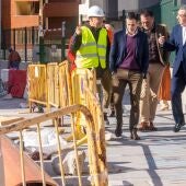 Visita obras avenida Montecarlo Benidorm