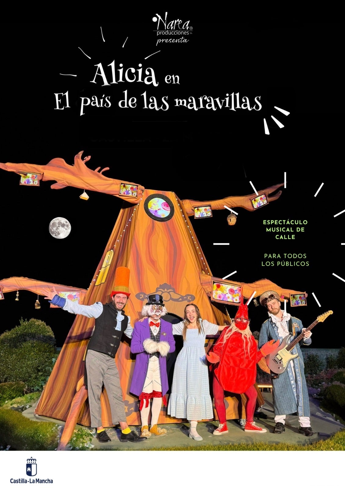 Narea estrena este miércoles en el Quijano 'Alicia en el País de las Maravillas' Narea estrena este miércoles en el Quijano 'Alicia en el País de las Maravillas'