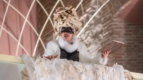 El Festival de la Palabra de Alcalá de Henares contará en 2025 con un programa que recoge 70 actividades Performance de la presentación del Festival de la Palabra 2025