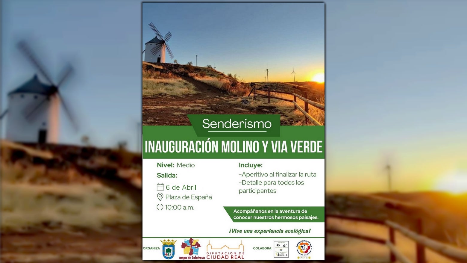 Moral de Calatrava propone una ruta senderista Moral de Calatrava propone una ruta senderista