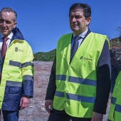 Miguel Ángel Valverde durante su visita a Puertollano