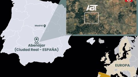 Lugar donde se localiza la mina de Aben&oacute;jar