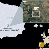 Lugar donde se localiza la mina de Abenójar Lugar donde se localiza la mina de Abenójar