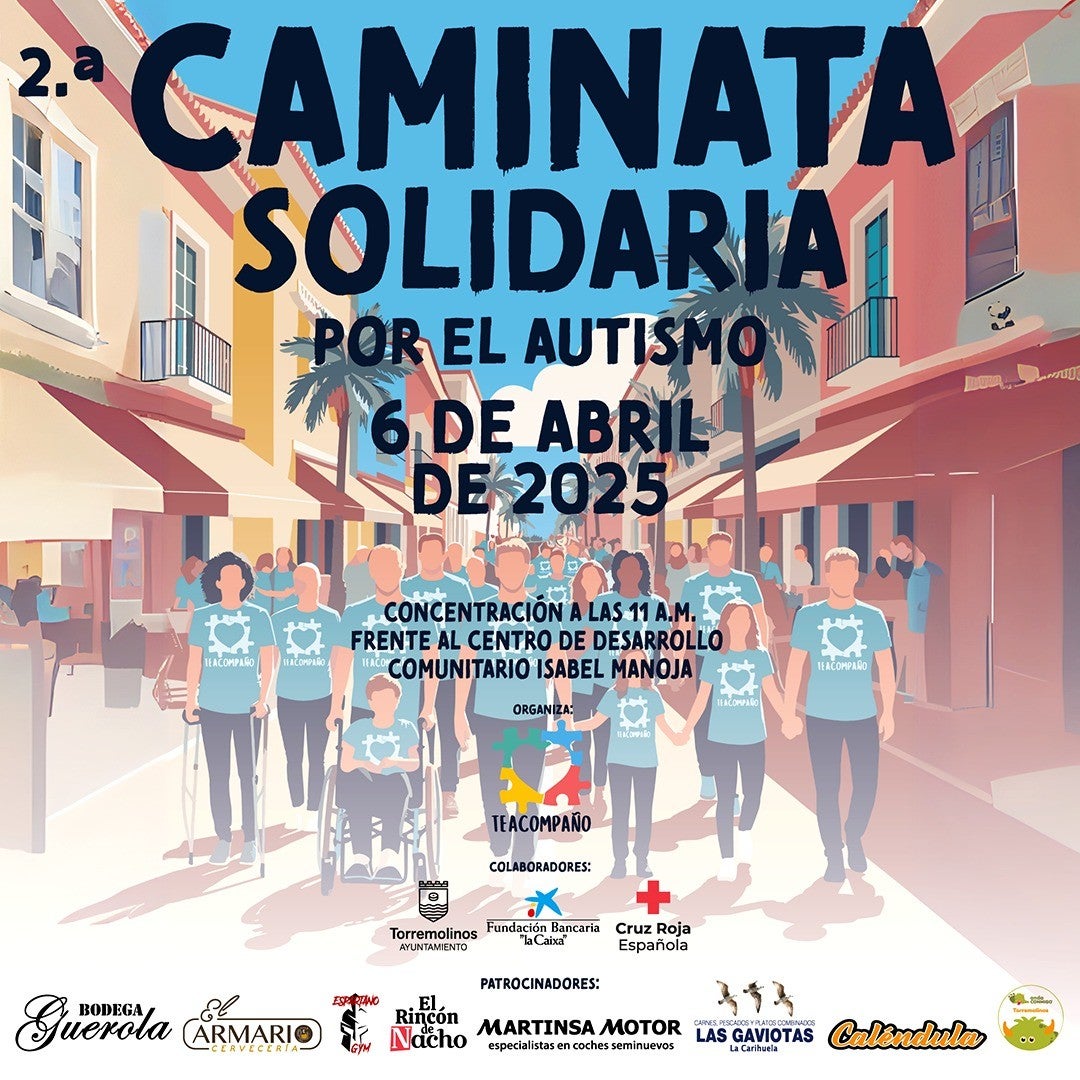 A la venta los dorsales solidarios para caminar por el autismo en Torremolinos A la venta los dorsales solidarios para caminar por el autismo en Torremolinos