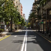 Calle de El Pilar en Santa Cruz de Tenerife Calle de El Pilar en Santa Cruz de Tenerife