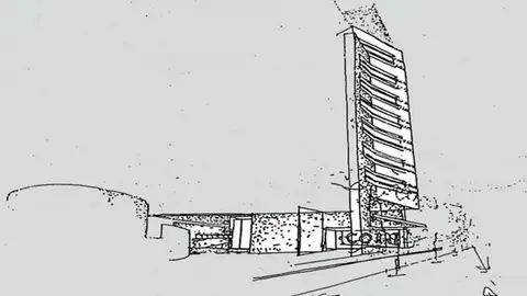 El edificio del Colegio de Aparejadores de Albacete, premio 'Permanencia Obra Nueva del COACM' El edificio del Colegio de Aparejadores de Albacete, premio 'Permanencia Obra Nueva del COACM'