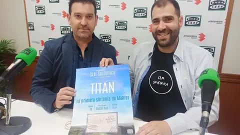 Francisco José Velasco y Fernando González CLM Sinfónica