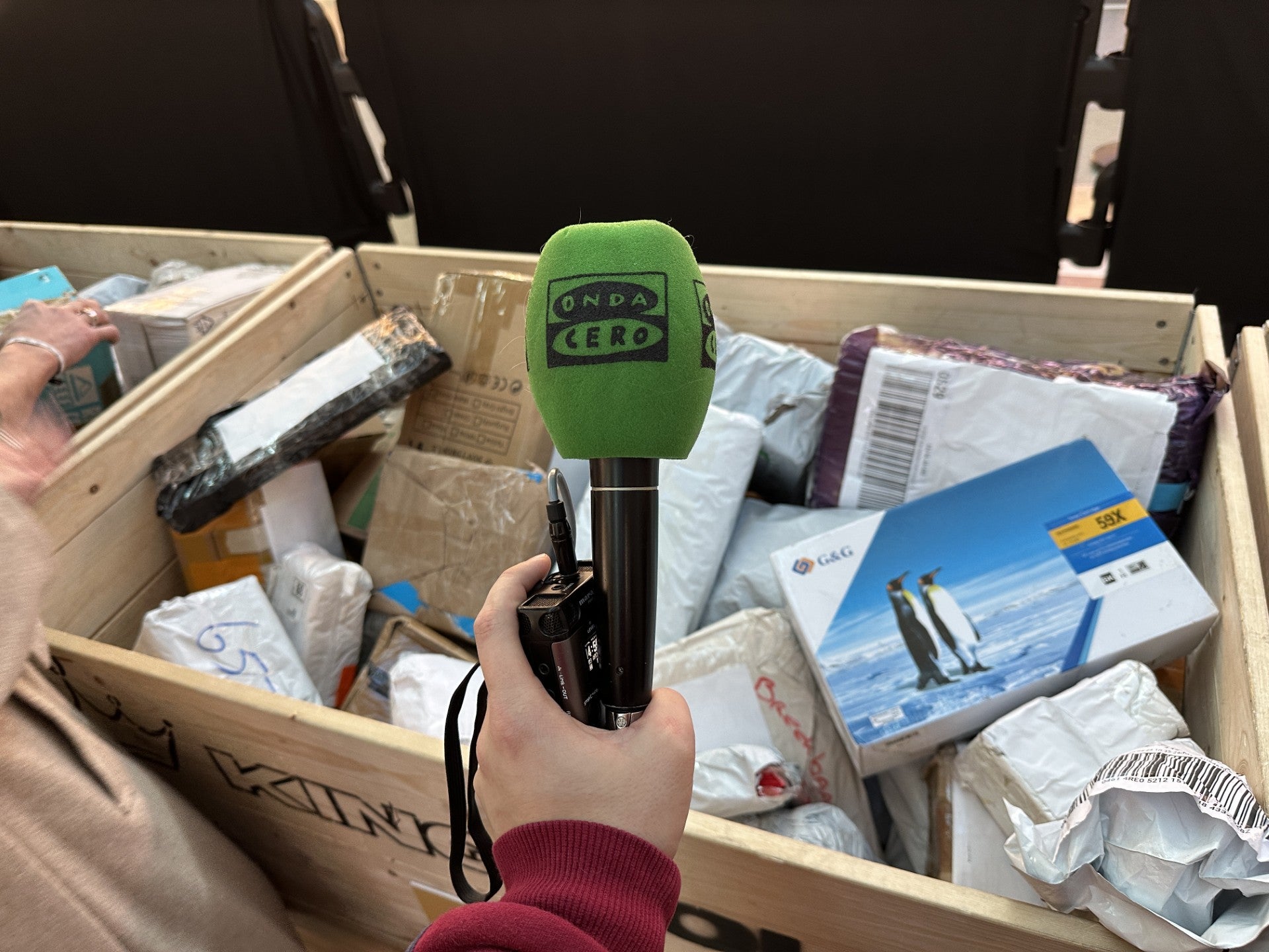 Los paquetes perdidos Los paquetes perdidos