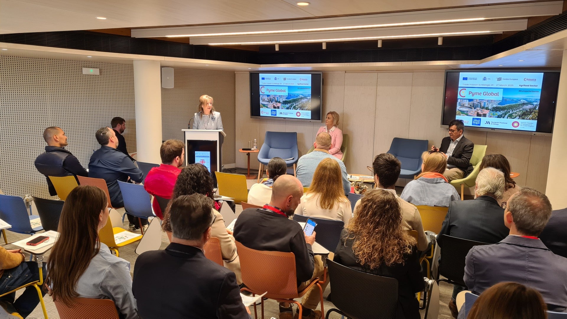 Diecisiete productoras malagueñas de Sabor a Málaga participan en una misión comercial con empresas compradoras del Reino Unido Diecisiete productoras malagueñas de Sabor a Málaga participan en una misión comercial con empresas compradoras del Reino Unido