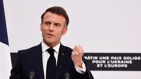 El presidente de Francia, Emmanuel Macron El presidente de Francia, Emmanuel Macron