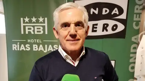 Evaristo Portela - GD Froiz El director deportivo del equipo ciclista Froiz, Evaristo Portela, durante una entrevista en Onda Cero