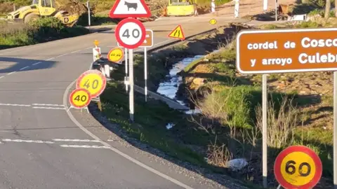 Tres carreteras provinciales en Badajoz siguen cerradas y 10 ya han sido reabiertas tras reparar daños por la borrasca Tres carreteras provinciales en Badajoz siguen cerradas y 10 ya han sido reabiertas tras reparar daños por la borrasca