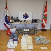 Desarticulada una banda en Bizkaia con 13 detenidos y 100 kilos de droga incautados