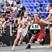 Alba Prieto, jugadora de la selección española de 3x3.