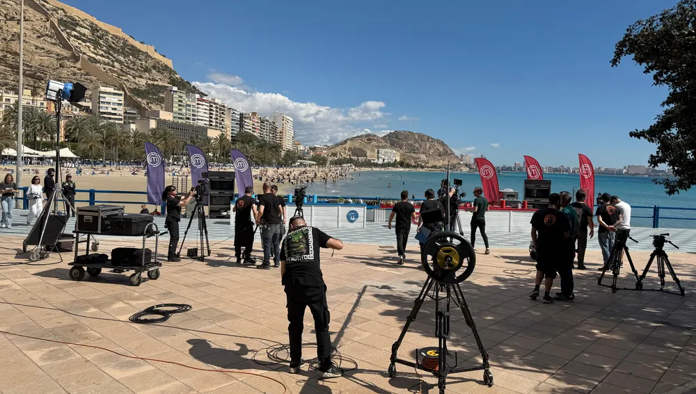 El equipo de grabación de MasterChef El equipo de grabación de MasterChef