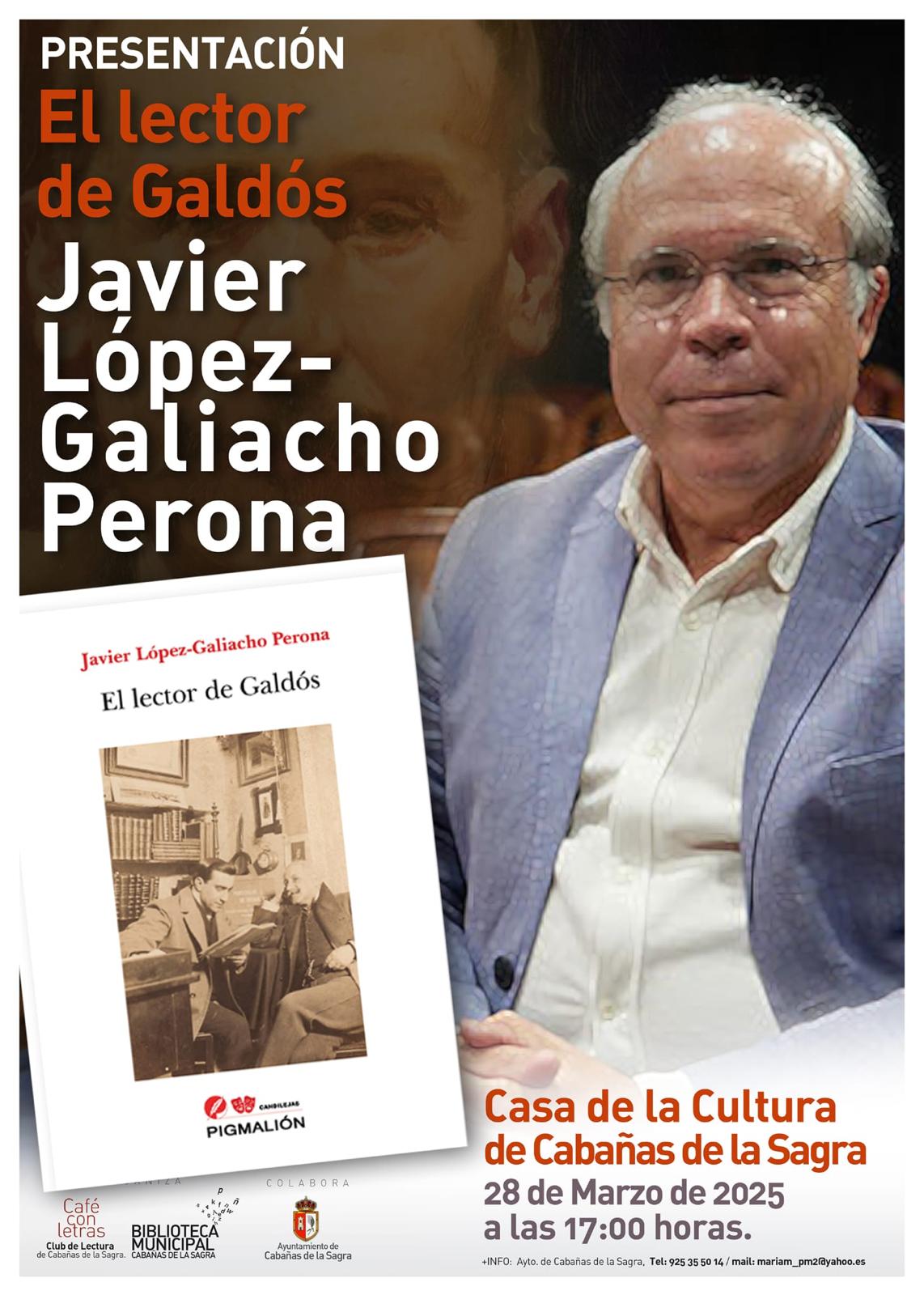Conocemos 'El lector de Galdós' de Javier López-Galiacho Conocemos 'El lector de Galdós' de Javier López-Galiacho