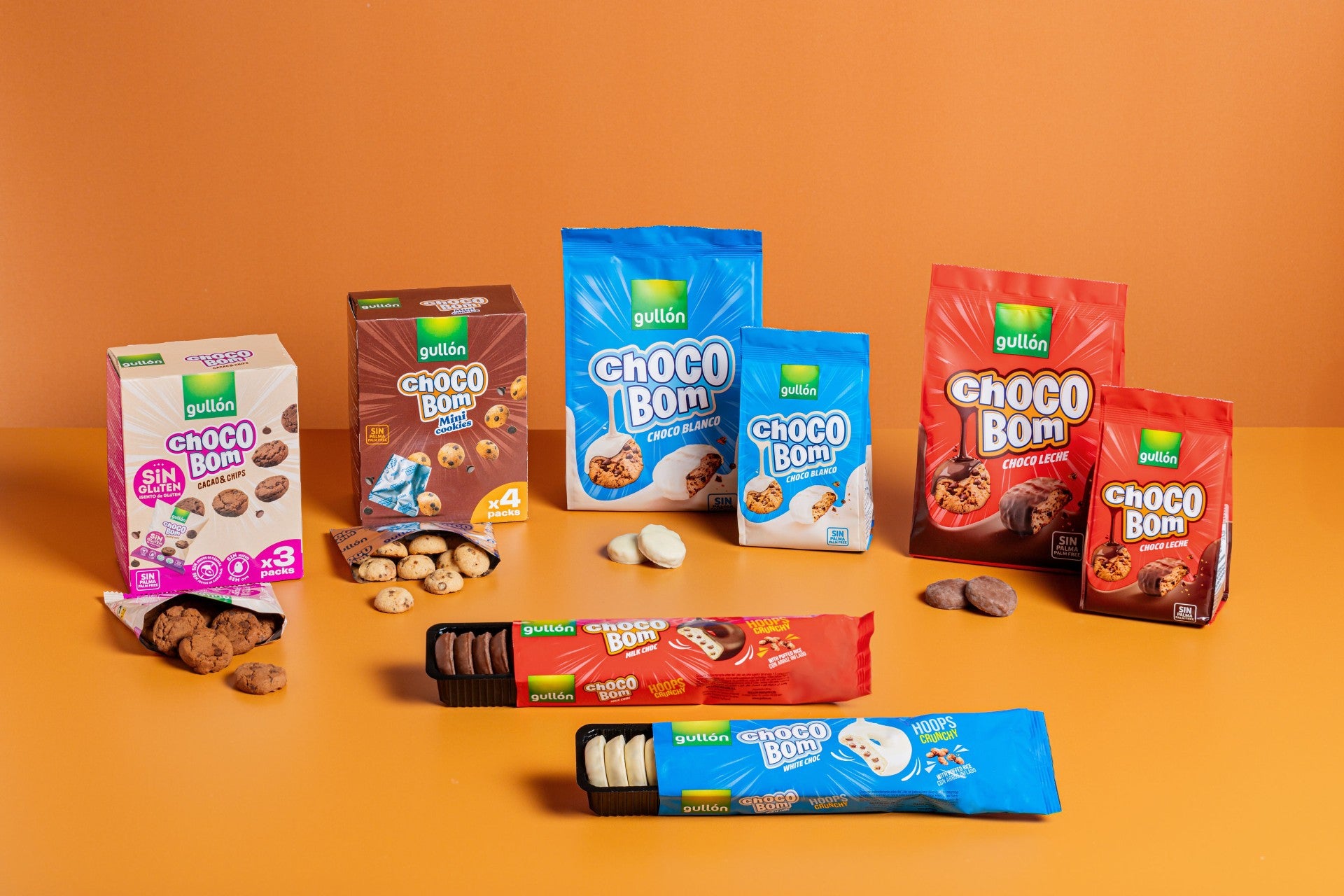 Galletas Gullón aumenta la familia ChocoBom con el lanzamiento de las Cacao Chips Sin Gluten y las Mini Cookies Galletas Gullón aumenta la familia ChocoBom con el lanzamiento de las Cacao Chips Sin Gluten y las Mini Cookies