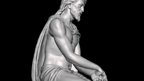 Nueva imagen Ecce Homo en Sig&uuml;enza.