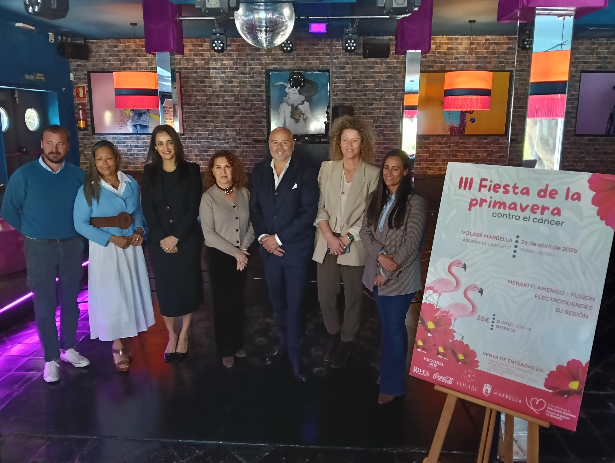 La Asociación Española Contra el Cáncer presenta en Volare la tercera edición de la Fiesta de la Primavera en Marbella La Asociación Española Contra el Cáncer presenta en Volare la tercera edición de la Fiesta de la Primavera en Marbella