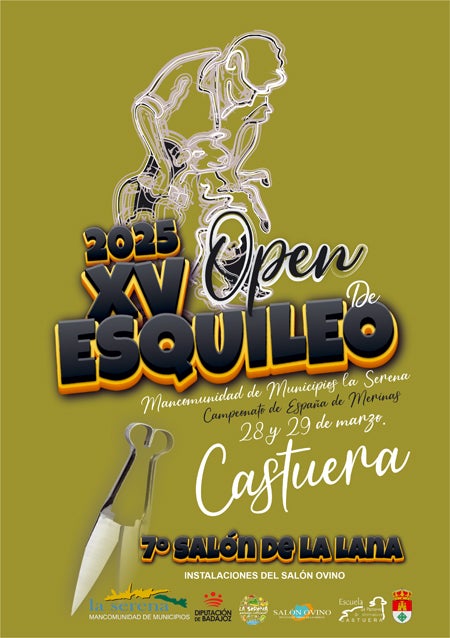Castuera inicia una nueva temporada de esquileo con el XV Open de Extremadura y Campeonato de España de Merina Castuera inicia una nueva temporada de esquileo con el XV Open de Extremadura y Campeonato de España de Merina