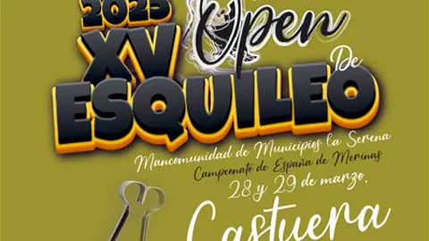 Castuera inicia una nueva temporada de esquileo con el XV Open de Extremadura y Campeonato de España de Merina Castuera inicia una nueva temporada de esquileo con el XV Open de Extremadura y Campeonato de España de Merina