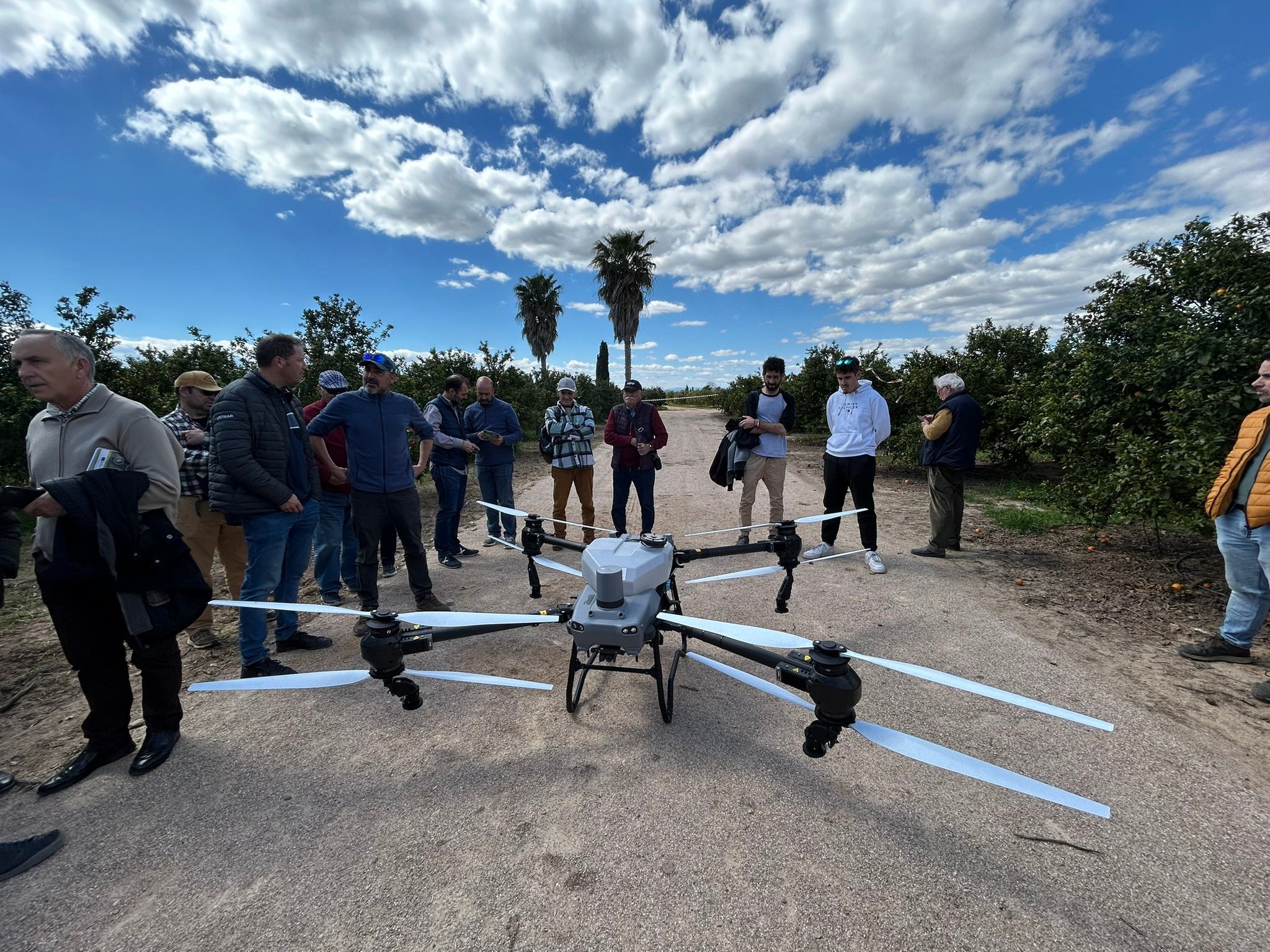 El proyecto DRONSafe demuestra en Polinyà de Xúquer un uso seguro y sostenible de los drones para aplicar fitosanitarios El proyecto DRONSafe demuestra en Polinyà de Xúquer un uso seguro y sostenible de los drones para aplicar fitosanitarios