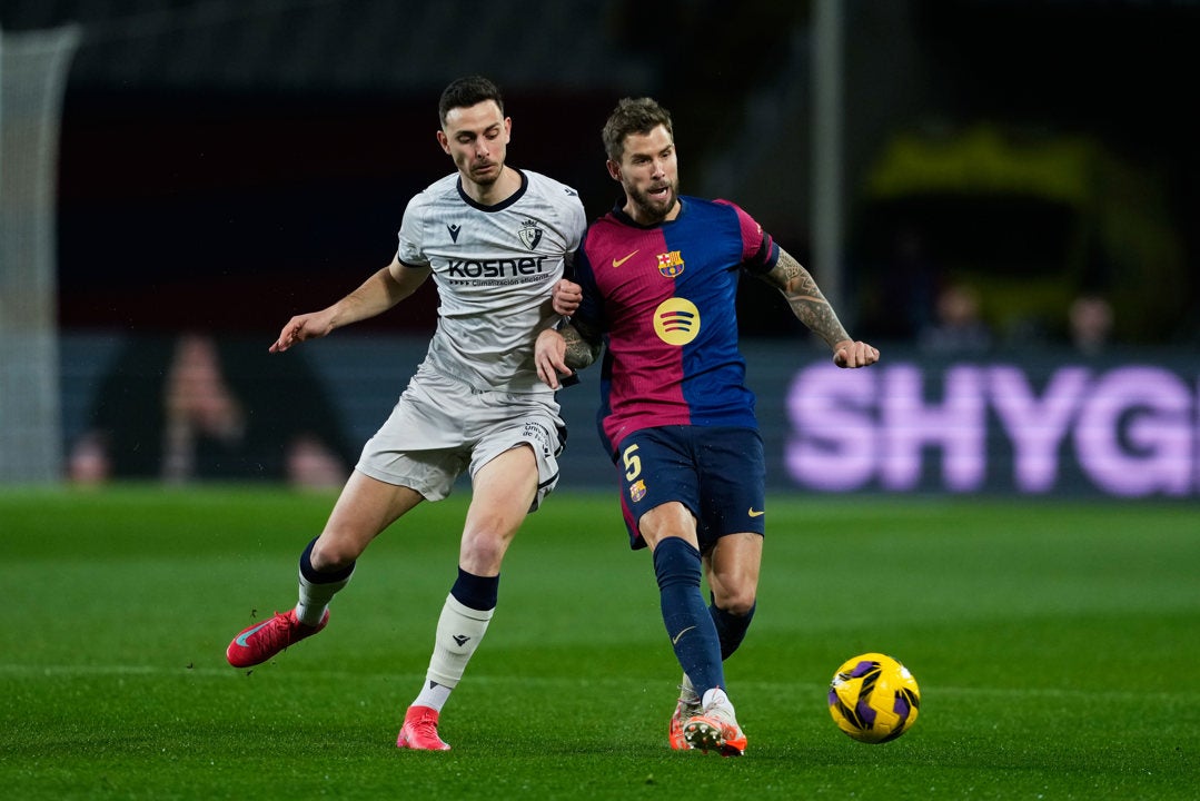 Osasuna recurrirá el partido ante el Barcelona por alineación indebida de Iñigo Martínez Osasuna recurrirá el partido ante el Barcelona por alineación indebida de Iñigo Martínez
