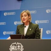 María Ubarretxena, portavoz del Gobierno vasco