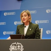 María Ubarretxena, portavoz del Gobierno vasco María Ubarretxena, portavoz del Gobierno vasco