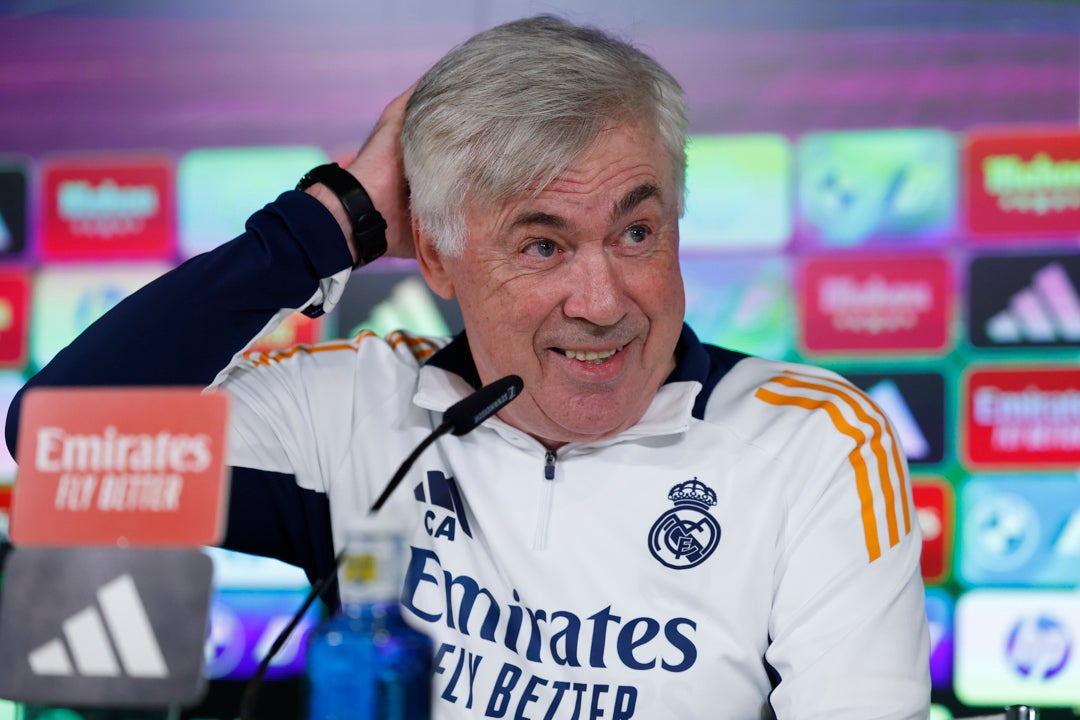 Ancelotti responde a Tebas y Flick Ancelotti responde a Tebas y Flick