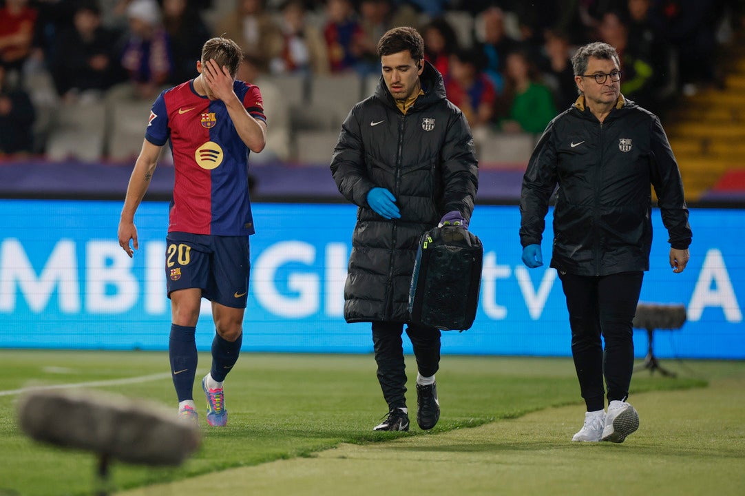 Dani Olmo estará tres semanas de baja Dani Olmo estará tres semanas de baja