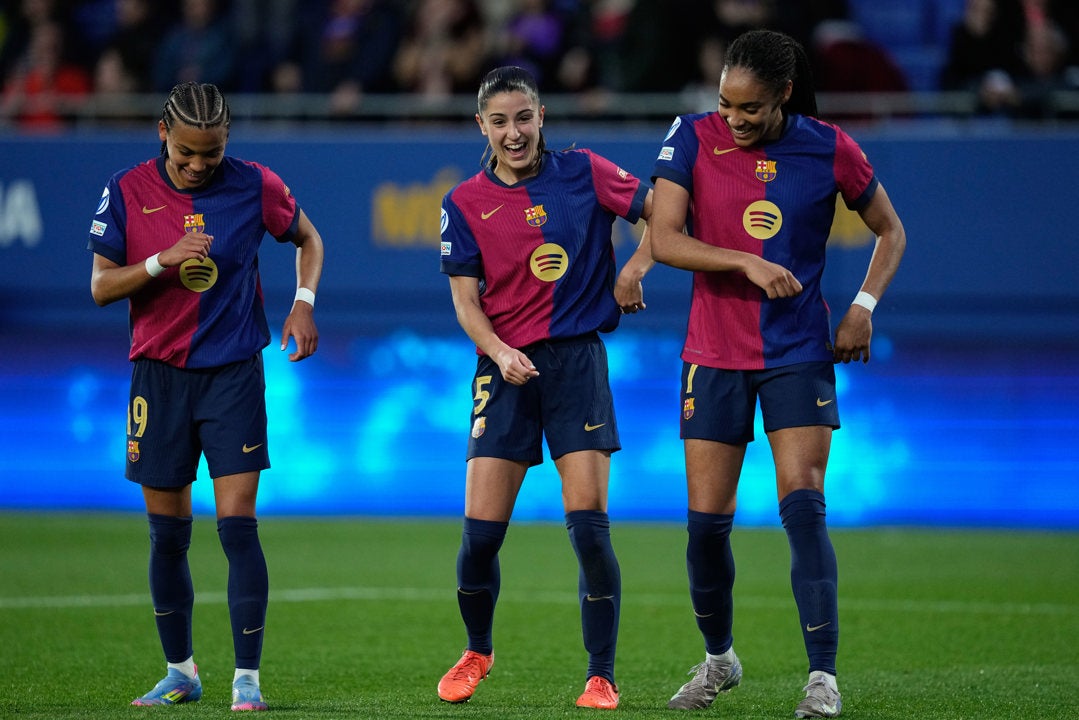 El Barça disfruta ante el Wolfsburgo y ya está en semifinales El Barça disfruta ante el Wolfsburgo y ya está en semifinales