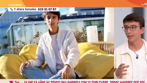 Marc Revert, empresario en IA con 16 años. Marc Revert, empresario en IA con 16 años.